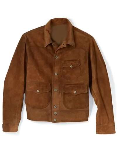 Bobby Cannavale Scarpetta Suede Leather Jacket
