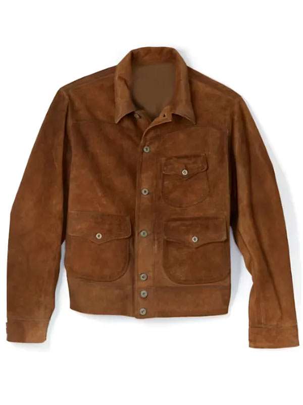 Bobby Cannavale Scarpetta Suede Leather Jacket