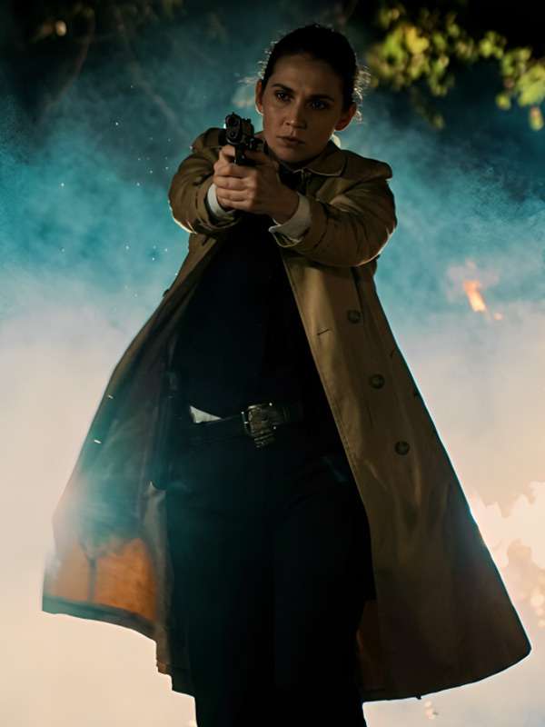 Sára Gellért Short Fuse 2026 Brown Coat