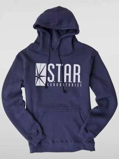 Flash Star Laboratories Blue Hoodie For Sale