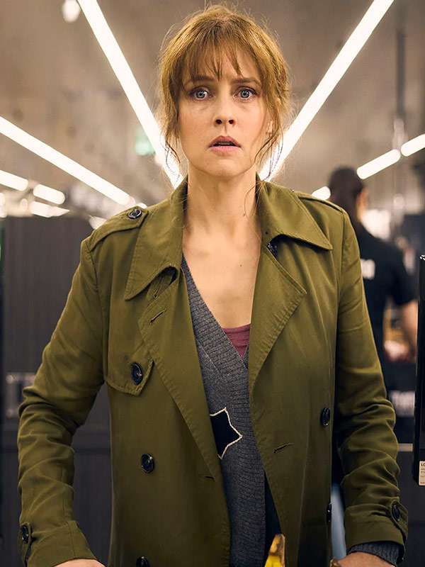Addition 2026 Grace Olive Green Trench Coat