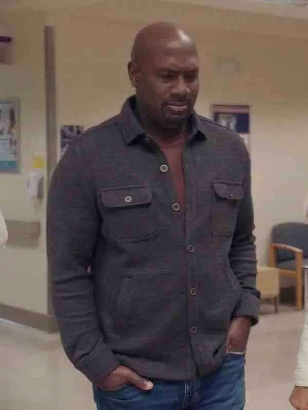 Richard T. Jones The Rookie S08 Grey Jacket