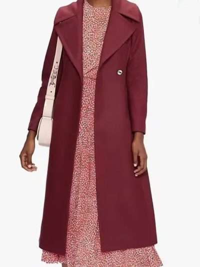 The Young And The Restless Audra Charles Wool Coat