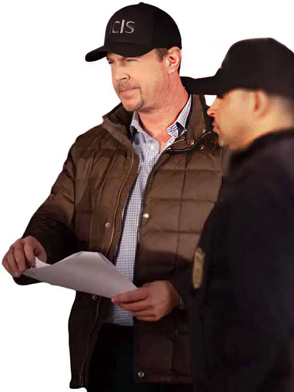 NCIS 2026 Timothy McGee Brown Puffer Jacket