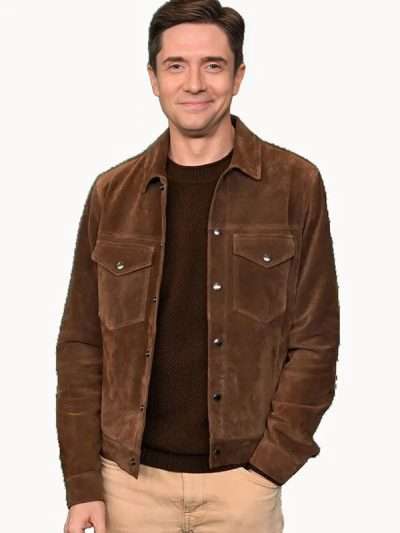 How to Make a Killing Topher Grace Leather Jacket