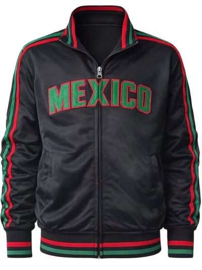 Mexico Black Track Jacket