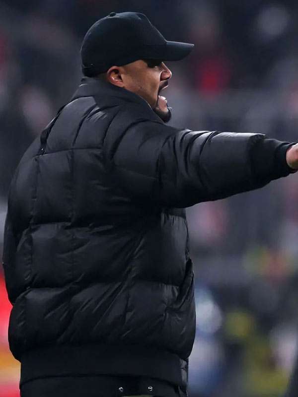 Vincent Kompany Black Puffer Jacket