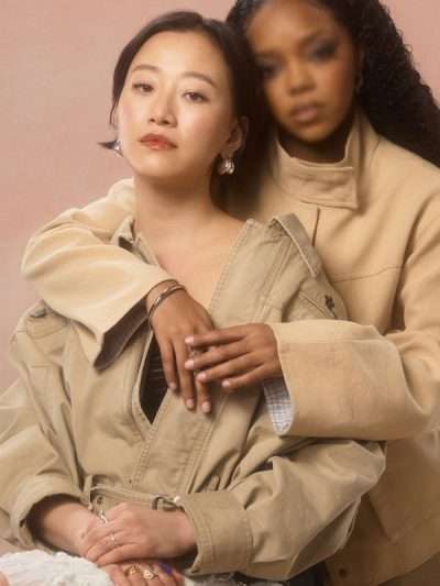 XO Kitty 2026 Anna Cathcart Beige Jacket