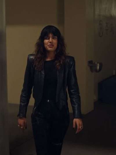 XO, Kitty Season 02 Sasha Bhasin Black Leather Jacket Jacket