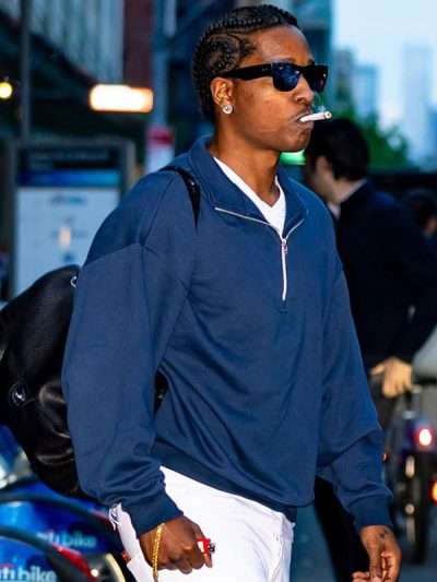 New York City 2026 A$AP Rocky Blue Sweatshirt
