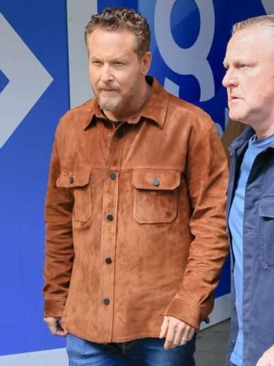 Cole Hauser 2026 Brown Suede Jacket
