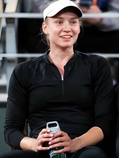 Elena Rybakina Black T-Shirt