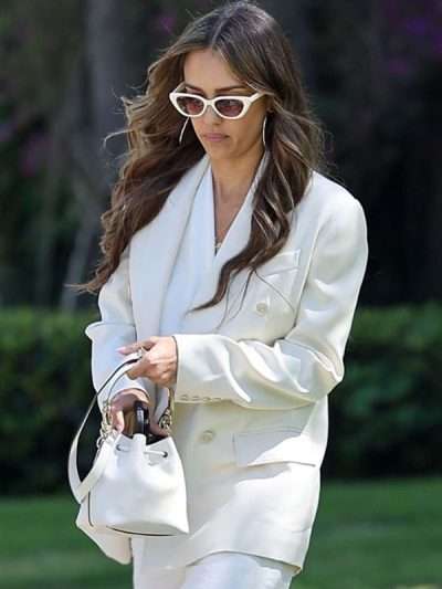 Jessica Alba Beverly Hills Hotel Blazer