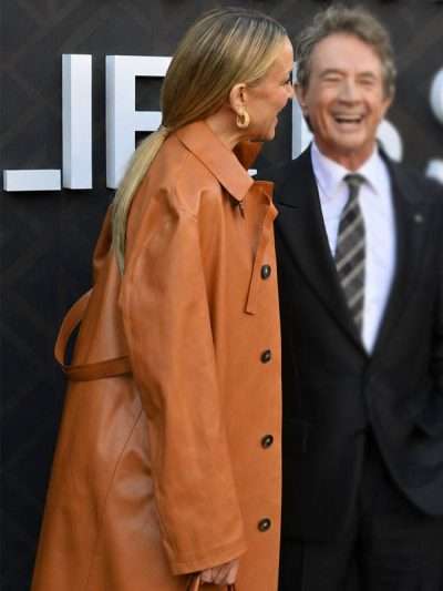 Kate Hudson Marty Life Is Short Premiere Brown Coat