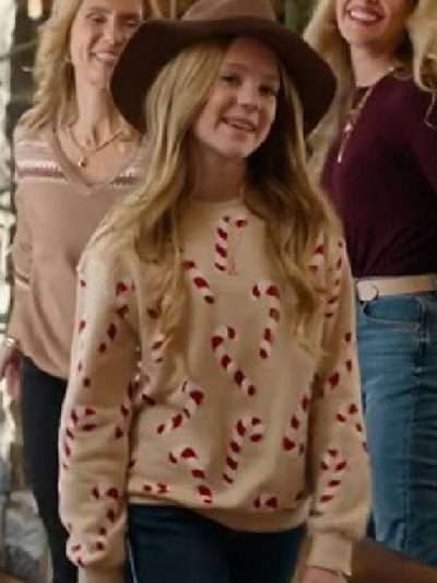A Wild West Christmas Liv Nelson Printed Sweatshirt