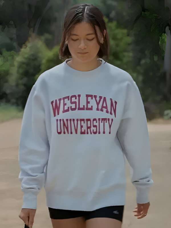 Shrinking Lukita Maxwell Wesleyan University Sweatshirt