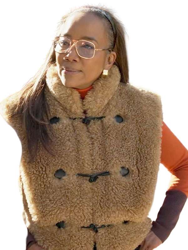 Will Trent S04 Amanda Wagner Sherpa Vest