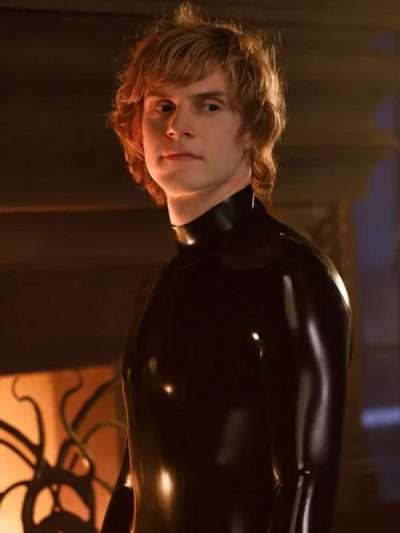 American Horror Story 2026 Evan Peters Black Costume