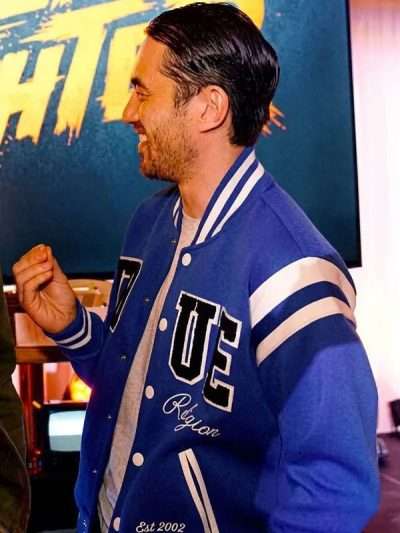 Andrew Koji Street Fighter Blue Jacket