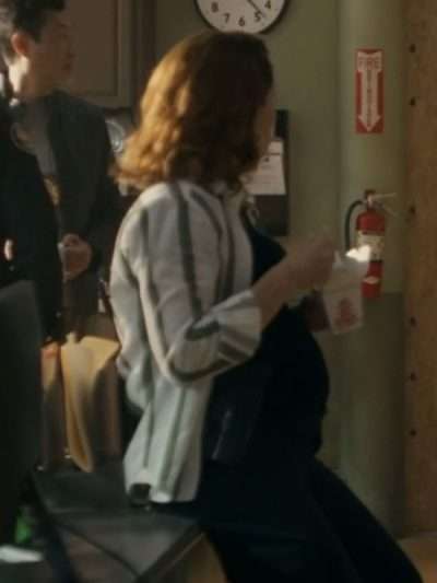 Angie Polaski Will Trent S04 Striped Shirt