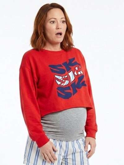Will Trent S04 Angie Polaski Red Sweatshirt
