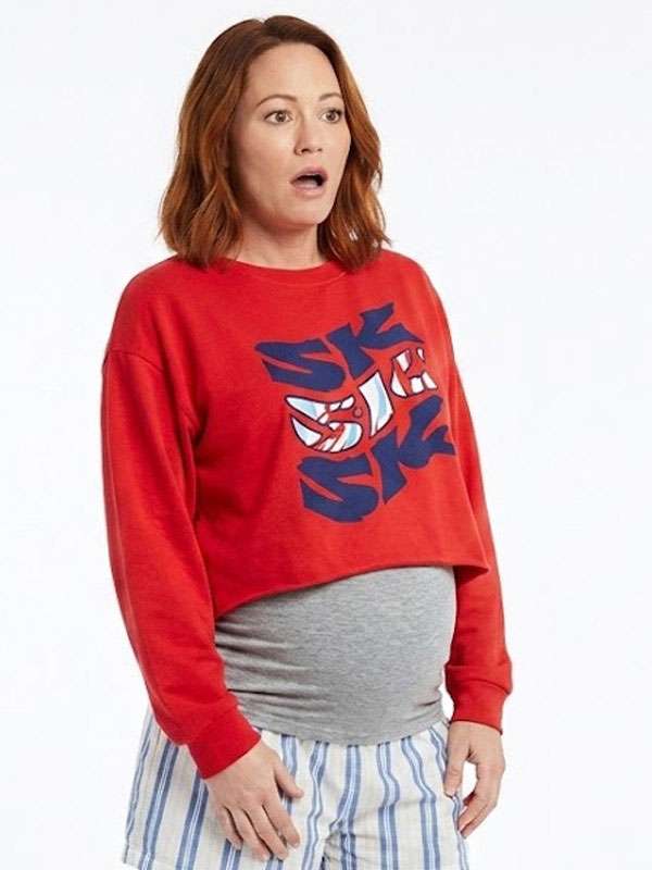 Will Trent S04 Angie Polaski Red Sweatshirt