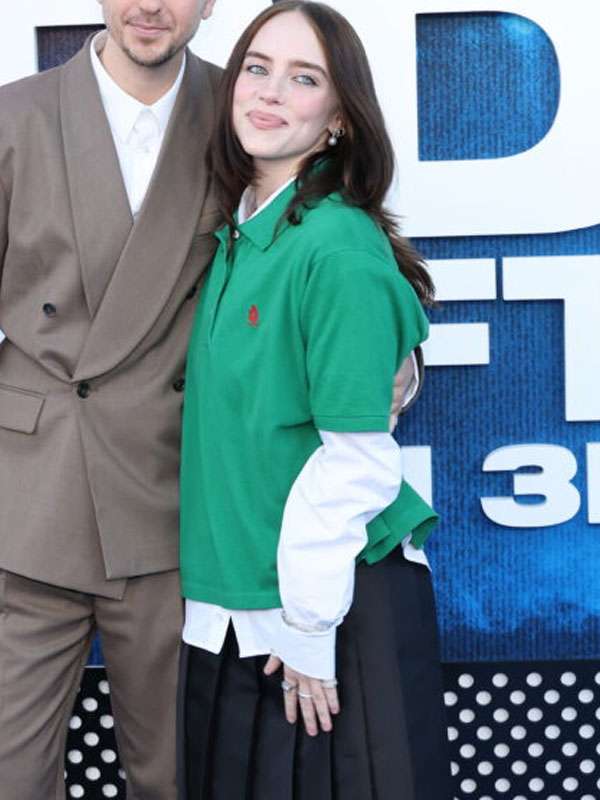 Billie Eilish Hit Me Hard And Soft The Tour Green T-Shirt