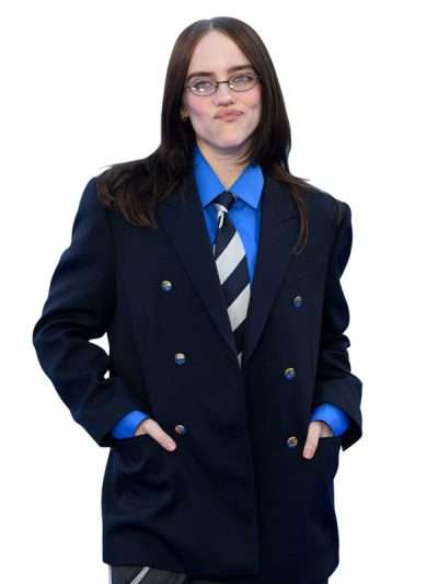 Hit Me Hard And Soft Premiere Billie Eilish Blue Blazer