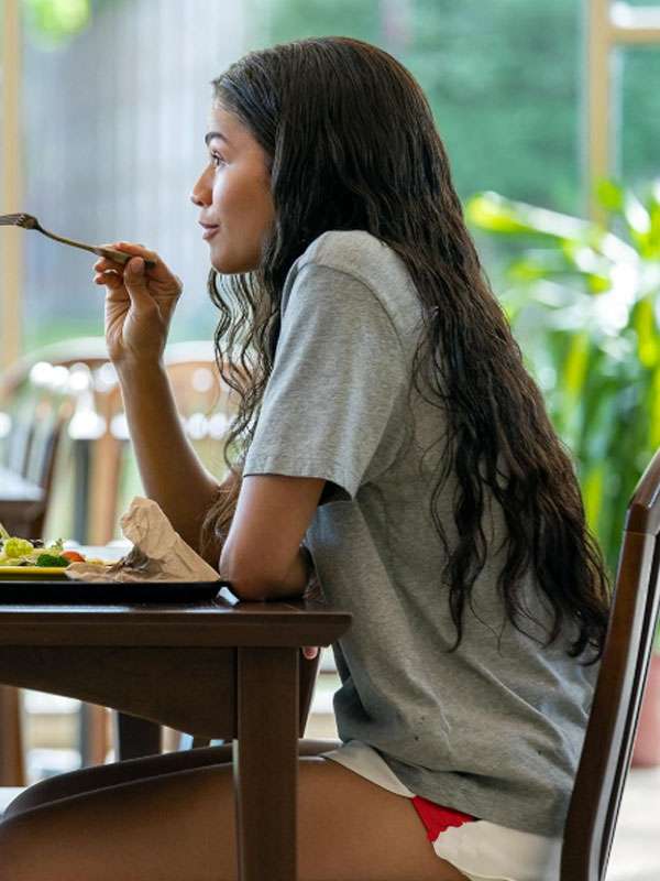 Challengers Zendaya 'I Told Ya Grey T-Shirt