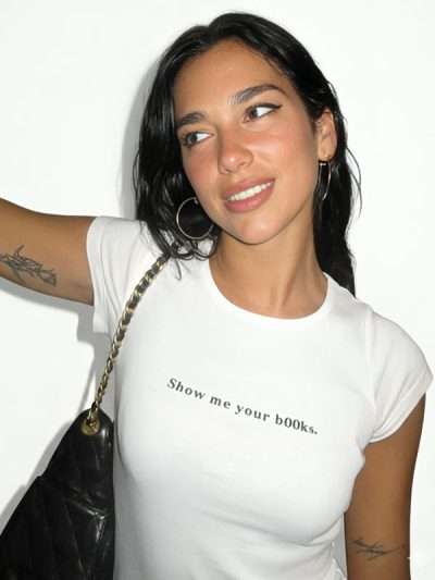 Dua Lipa Show Me Your Books T-Shirt