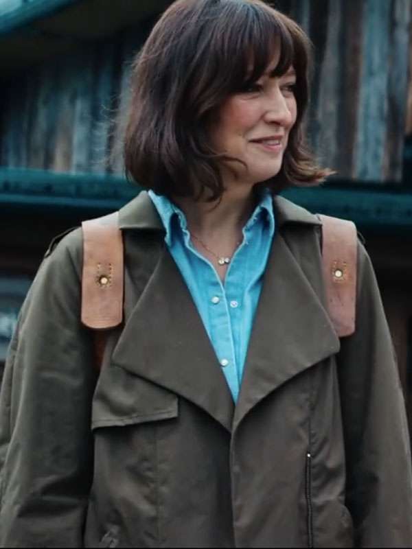 Eat Pray Bark Alexandra Maria Lara Green Cotton Jacket