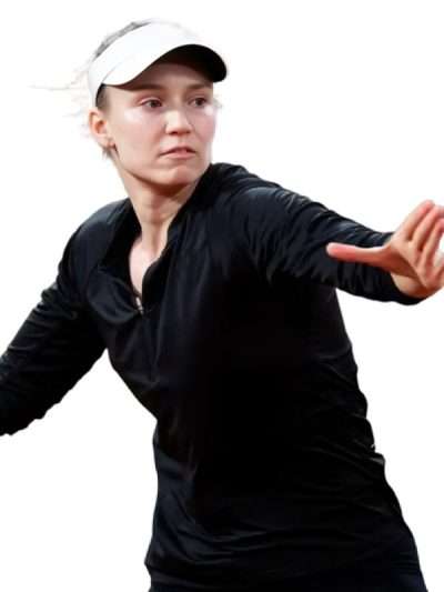 Elena Rybakina 2026 Black T-Shirt