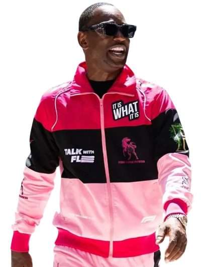 Grand Prix 2026 Cam’ron Pharrell Pink Track Jacket