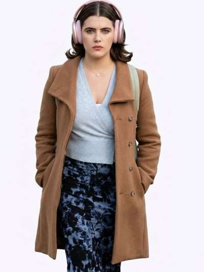 Hannah Wells Off Campus Brown Wool Coat