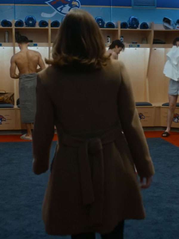 Hannah Wells Off S01 Campus Brown Coat