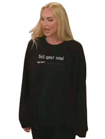 Christine Quinn House of Villains Sell Your Soul Sweatshirt