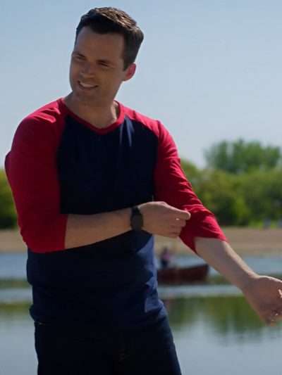 The Magic of Lemon Drops Rory Red and Blue T-Shirt
