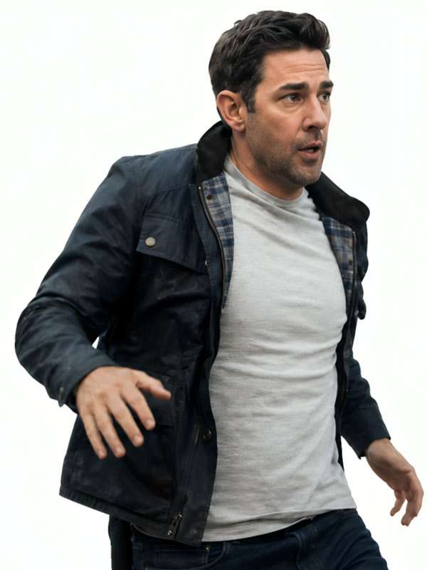 Tom Clancy's Jack Ryan Ghost War 2026 Black Jacket