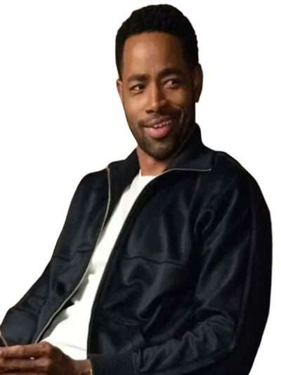 Jay Ellis The Rookie North 2026 Black Black Track Jacket