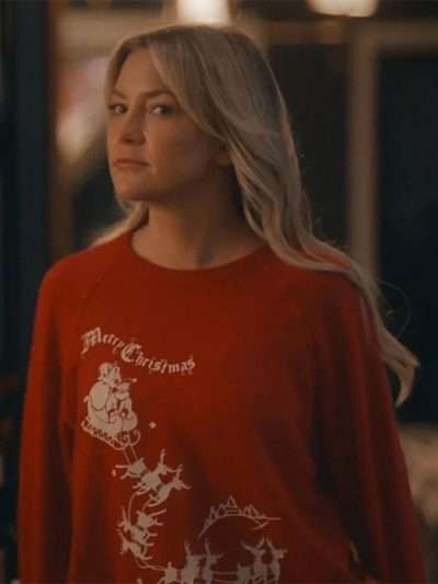 Kate Hudson Running Point S02 Red Sweatshirt