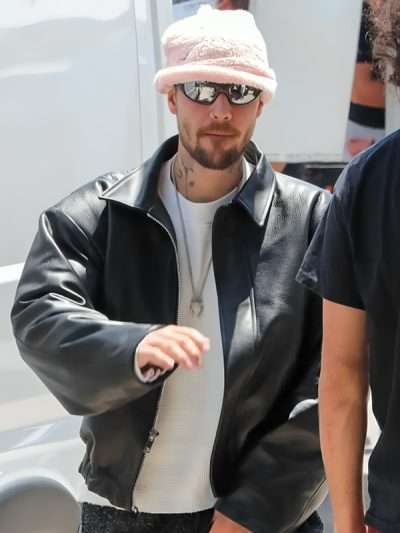 2026 Los Angeles Justin Bieber Leather Jacket