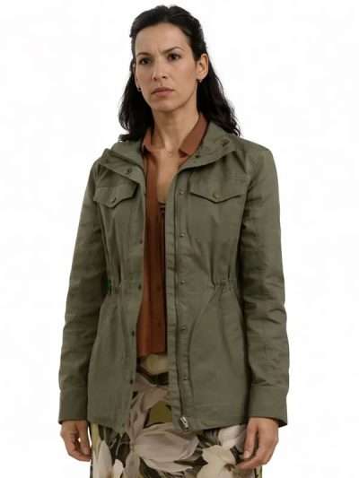M.I.A. S01 Leah Green Cotton Jacket