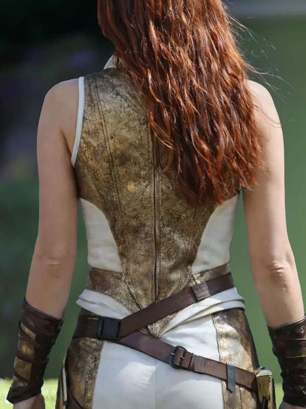 Masters of the Universe Camila Mendes 2026 Costume Leather Vest