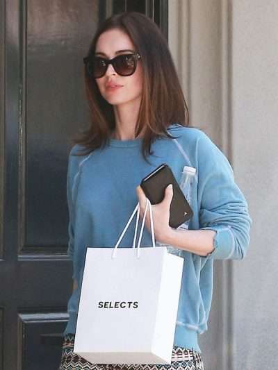 Megan Fox Beverly Hills Blue Sweatshirt
