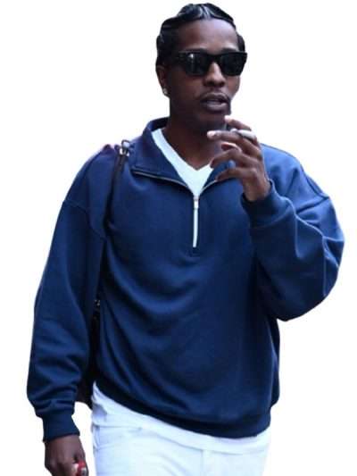 2026 A$AP Rocky Blue Sweatshirt