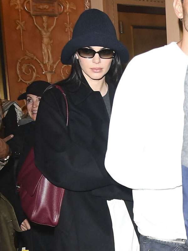 NYC 2026 Kendall Jenner Black Coat