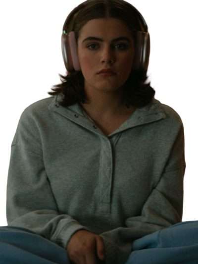 Ella Bright Off Campus Grey Sweatshirt