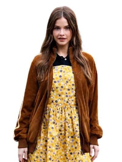 2026 Barbara Palvin Brown Jacket