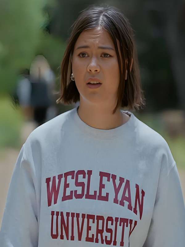 Alice Shrinking Wesleyan University Sweatshirt