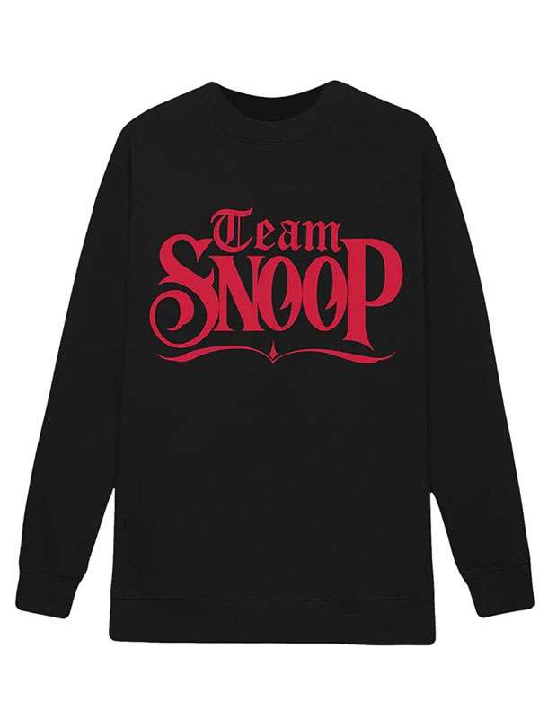 Snoop Dogg Team Snoop Black Sweatshirt
